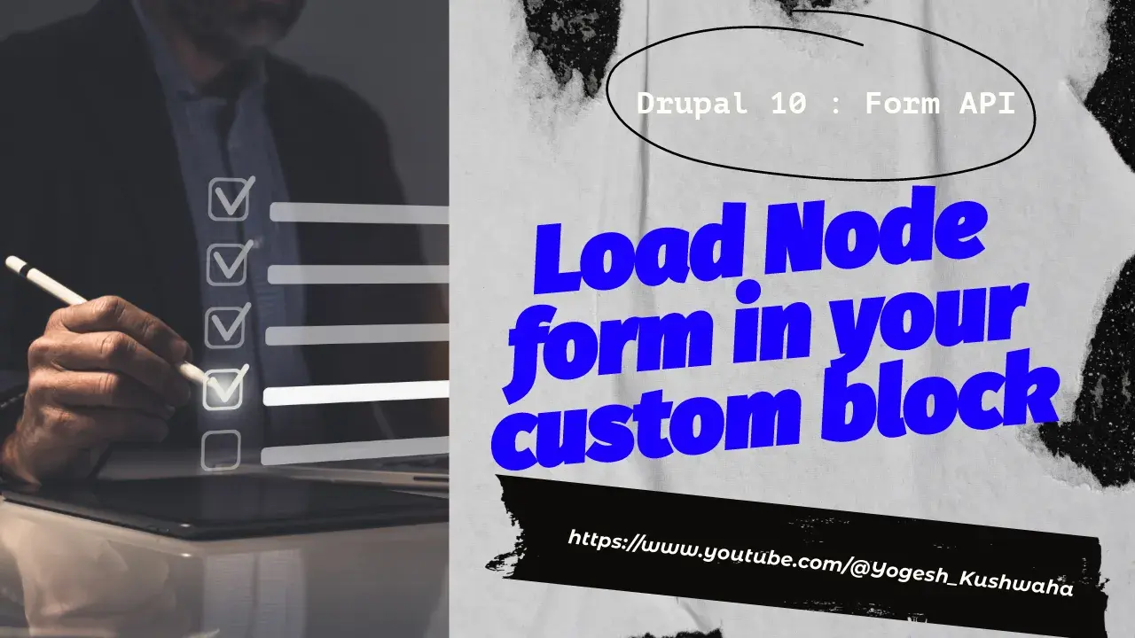 Programmatically load a node add or edit form